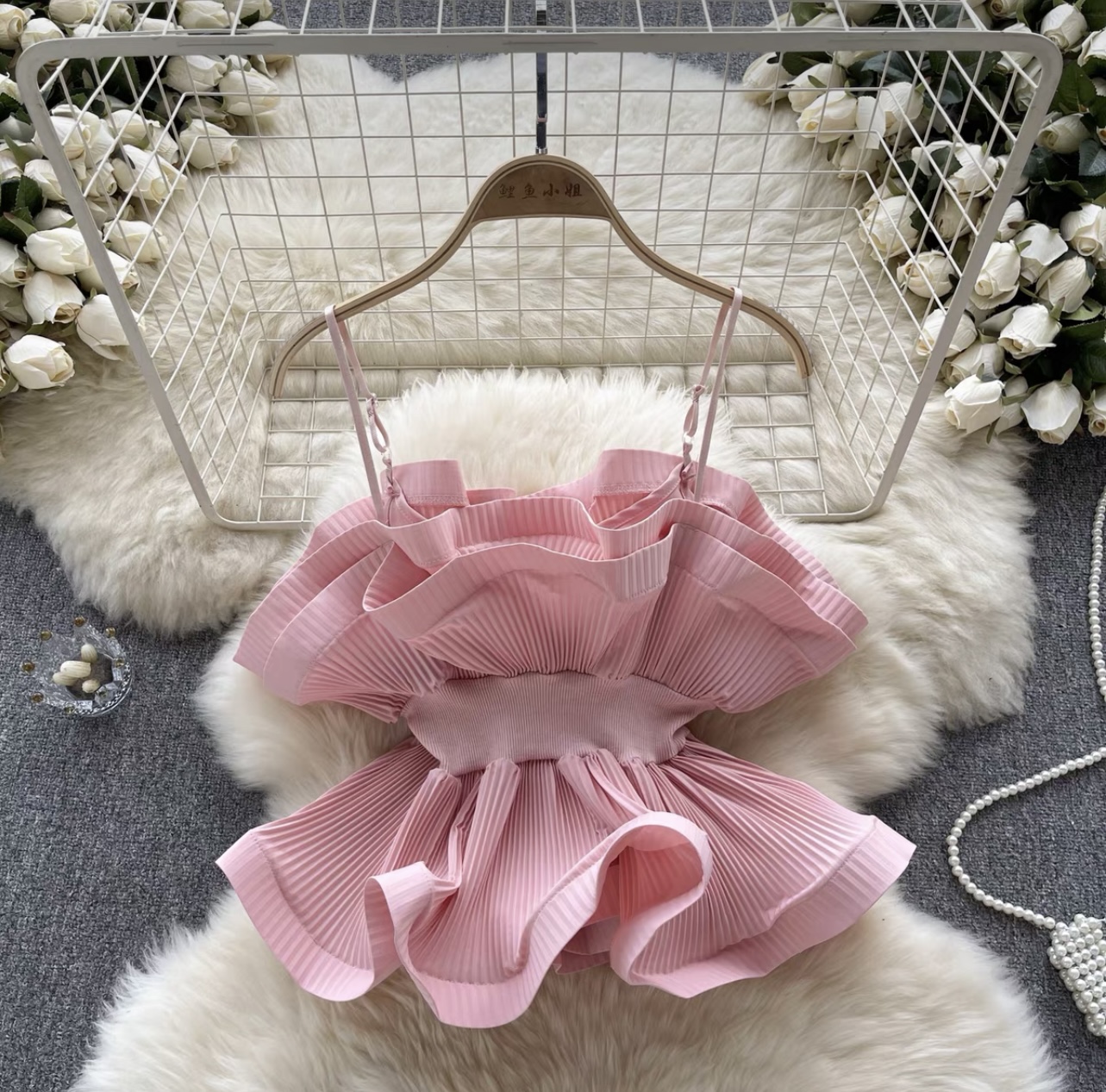 Forbidden love ruffle top TZZ2006 images